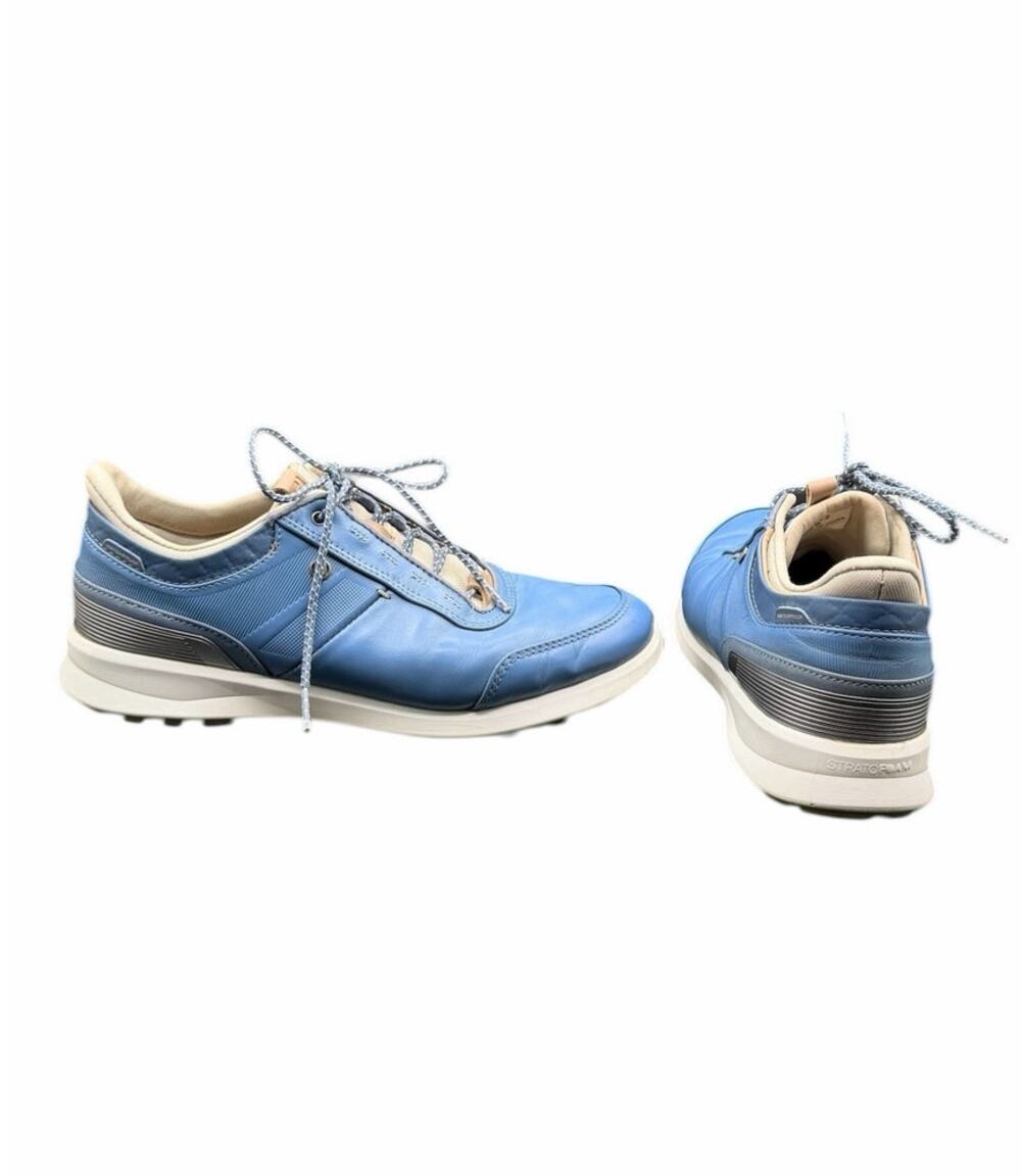 FootJoy Women’s Golf Shoes Blue Leather Spikeless Sz 9.5M Comfort